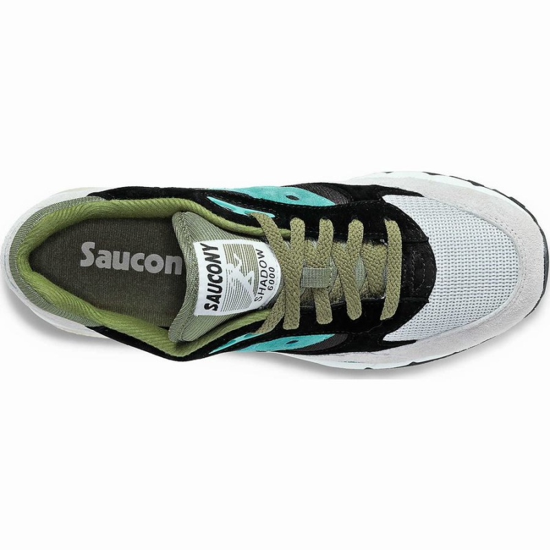 Grey / Green / Black Saucony Shadow 6000 Men's Sneakers | Malaysia S64309-Z40