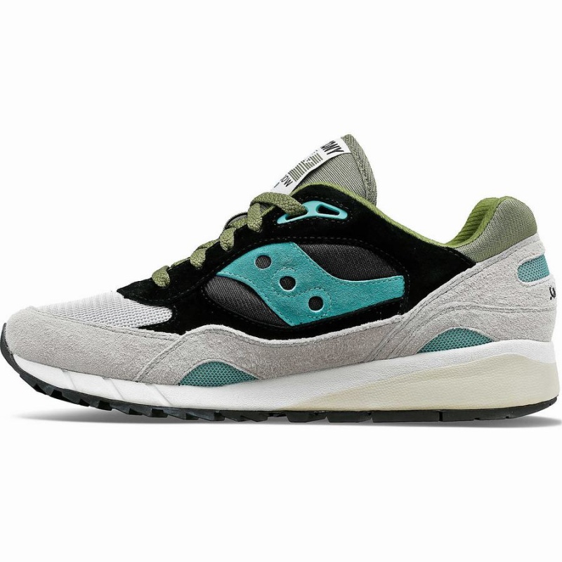 Grey / Green / Black Saucony Shadow 6000 Women's Sneakers | Malaysia S76850-R26