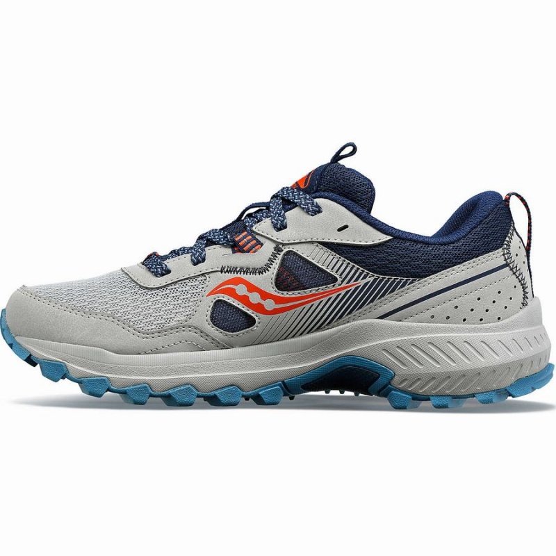 Grey / Navy Saucony Excursion TR16 Women's Trail Running Shoes | Malaysia S69785-N49