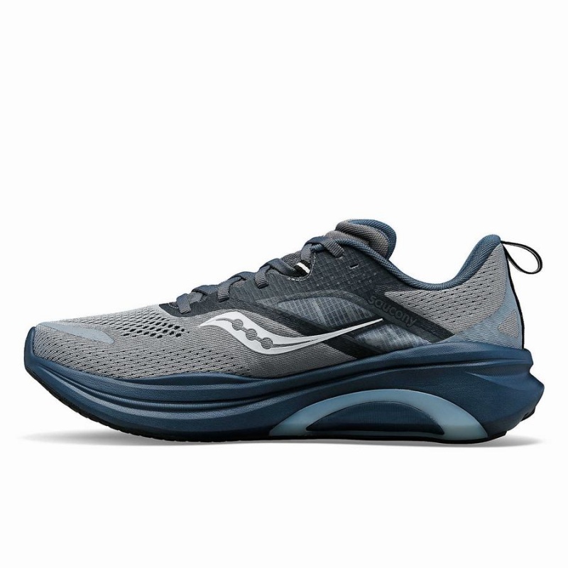 Grey / Navy Saucony Omni 22 Men's Running Shoes | Malaysia S14896-N43