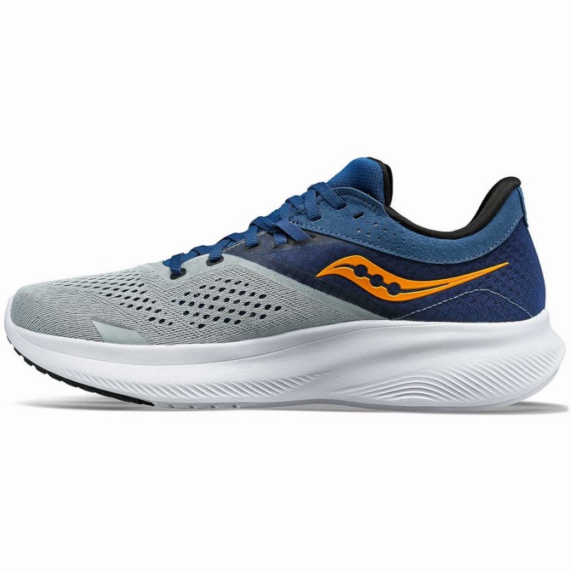 Grey / Navy Saucony Ride 16 Men's Running Shoes | Malaysia S24607-M16