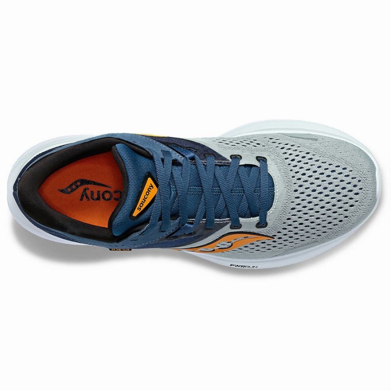 Grey / Navy Saucony Ride 16 Men's Running Shoes | Malaysia S24607-M16