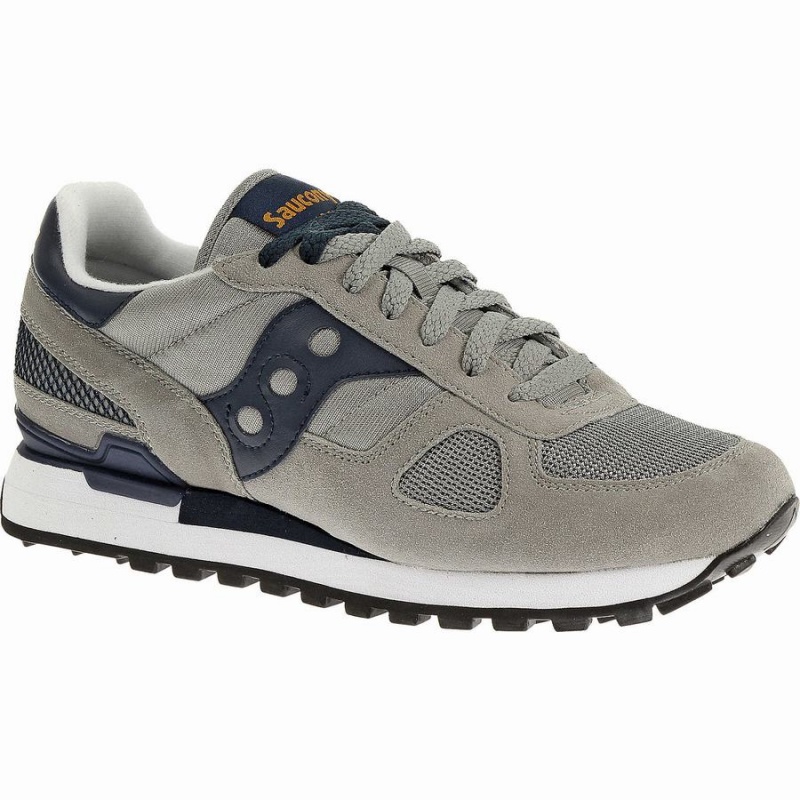 Grey / Navy Saucony Shadow Original Men's Sneakers | Malaysia S39748-L54