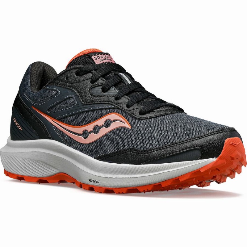 Grey / Orange Saucony Cohesion TR16 Women's Trail Running Shoes | Malaysia S01645-P78