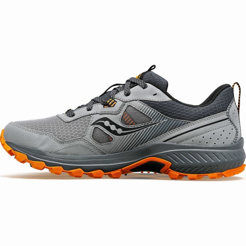 Grey / Orange Saucony Excursion TR16 Men's Trail Running Shoes | Malaysia S75319-P81