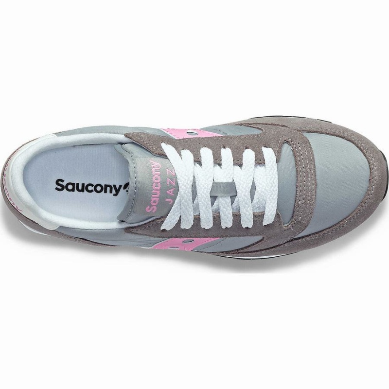 Grey / Pink Saucony Jazz Original Women's Sneakers | Malaysia S50327-N38