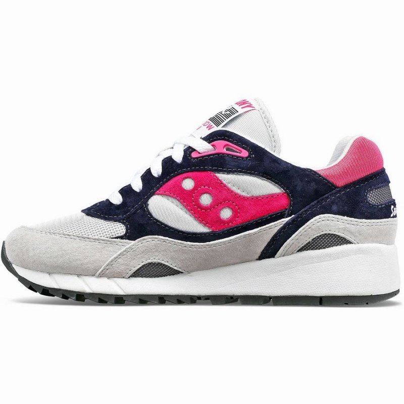 Grey / Pink Saucony Shadow 6000 Men's Sneakers | Malaysia S72940-P01