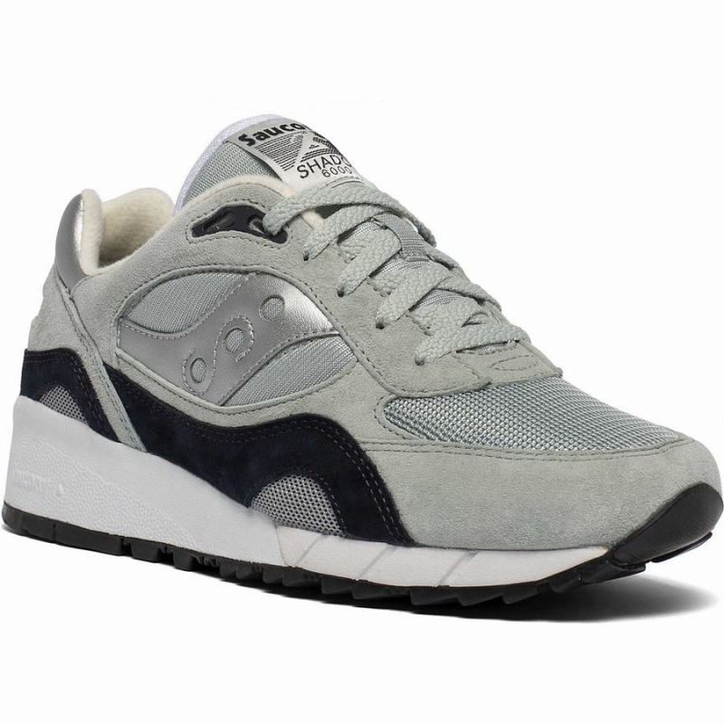 Grey / Silver Saucony Shadow 6000 Women's Sneakers | Malaysia S40735-N40