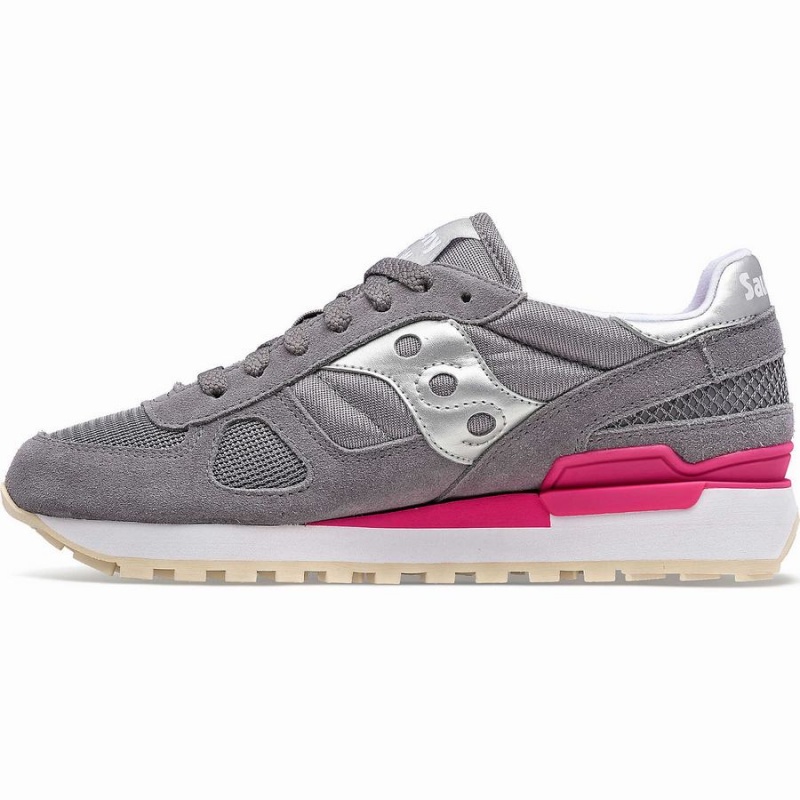 Grey / Silver Saucony Shadow Original Women's Sneakers | Malaysia S76981-N72