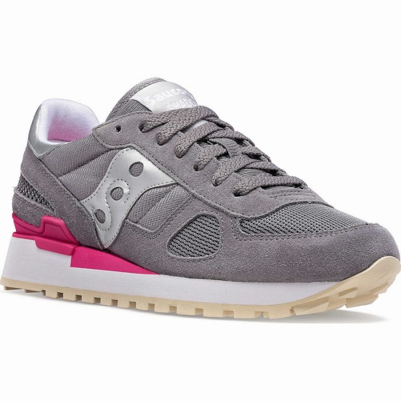 Grey / Silver Saucony Shadow Original Women's Sneakers | Malaysia S76981-N72