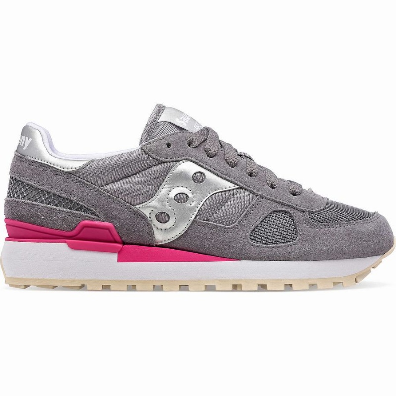 Grey / Silver Saucony Shadow Original Women\'s Sneakers | Malaysia S76981-N72