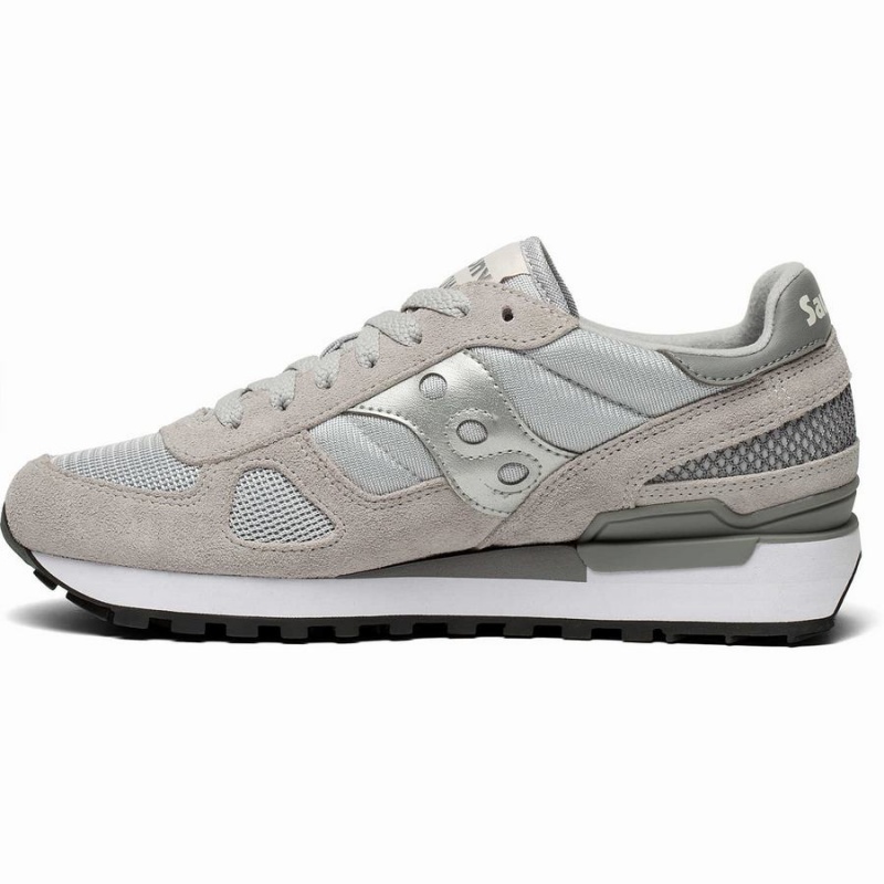 Grey / Silver Saucony Shadow Original Women's Sneakers | Malaysia S43018-W38