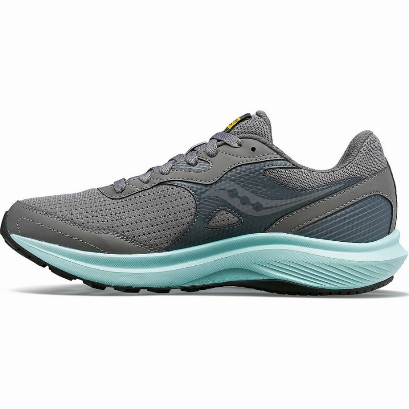 Grey / Turquoise Saucony Cohesion 16 Women's Walking Shoes | Malaysia S04965-G07