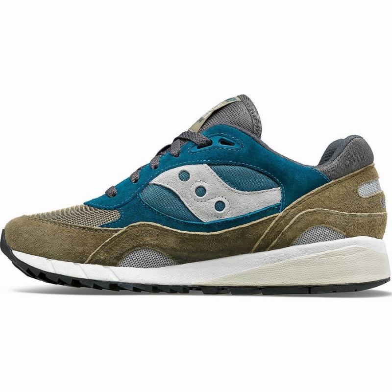 Grey / Turquoise Saucony Shadow 6000 Men's Sneakers | Malaysia S02619-U04