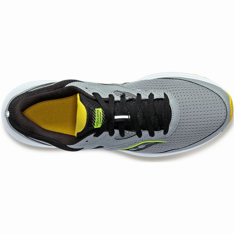 Grey / Yellow Saucony Cohesion 16 Men's Walking Shoes | Malaysia S09751-U10