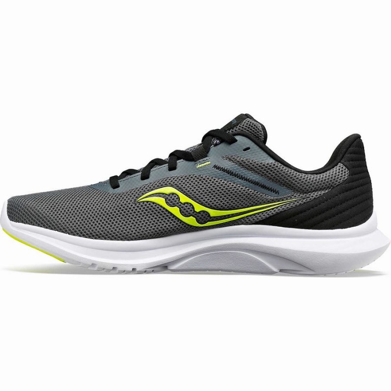 Grey / Yellow Saucony Convergence Men's Walking Shoes | Malaysia S98301-Q19