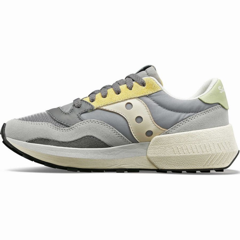 Grey / Yellow Saucony Jazz NXT Women's Sneakers | Malaysia S02673-M34