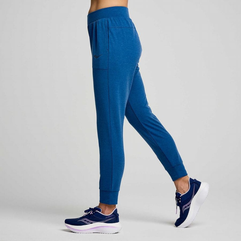 Indigo Saucony Boston Women's Pants | Malaysia S84935-B61