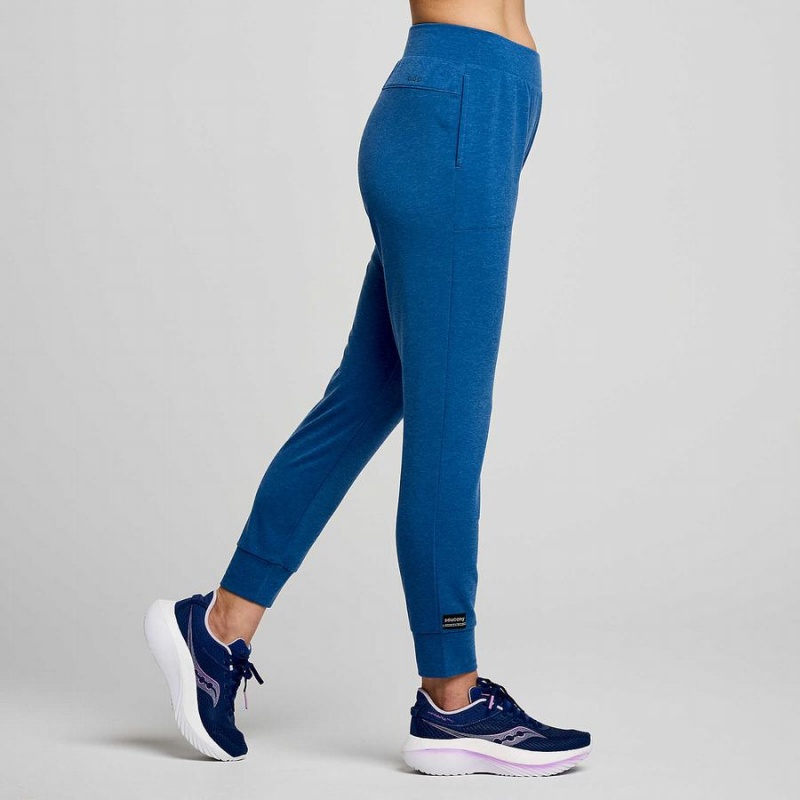 Indigo Saucony Boston Women's Pants | Malaysia S84935-B61