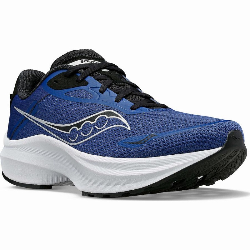 Indigo / Black Saucony Axon 3 Men's Running Shoes | Malaysia S26439-K07