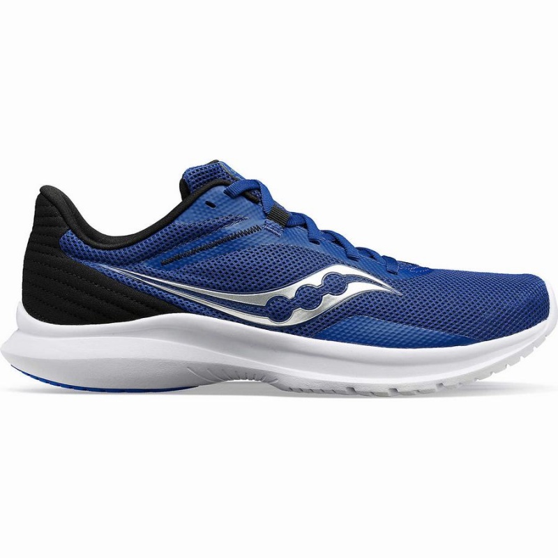 Indigo / Black Saucony Convergence Men\'s Running Shoes | Malaysia S90376-M05