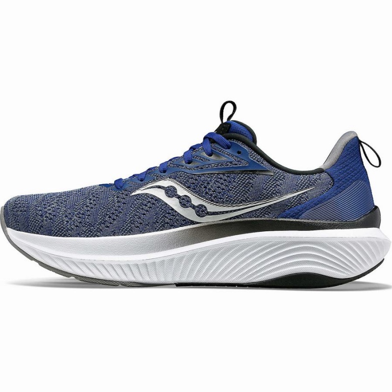 Indigo / Black Saucony Echelon 9 Wide Men's Running Shoes | Malaysia S29807-B37