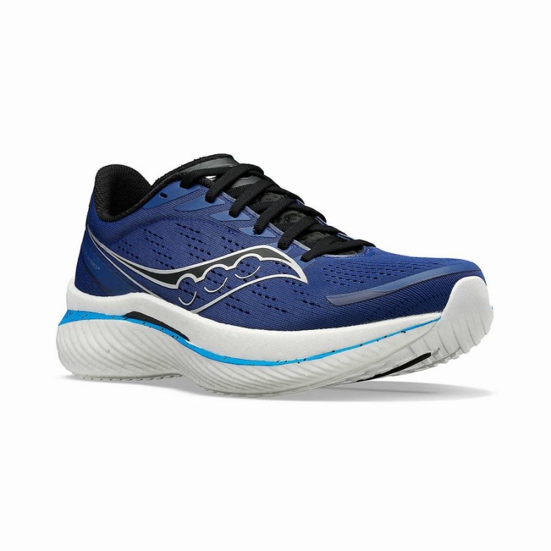 Indigo / Black Saucony Endorphin Speed 3 Men's Running Shoes | Malaysia S65987-T60