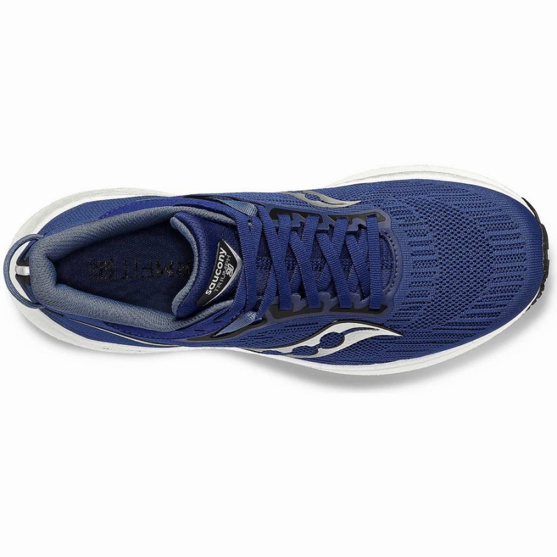 Indigo / Black Saucony Triumph 21 Men's Running Shoes | Malaysia S35427-H06