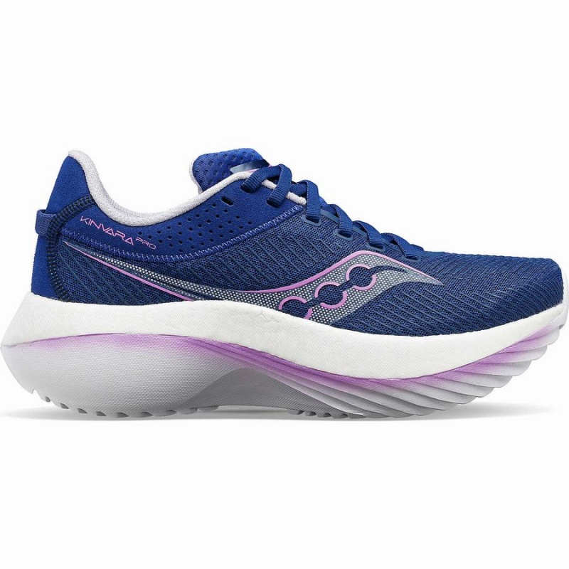 Indigo / Purple Saucony Kinvara Pro Women\'s Running Shoes | Malaysia S84103-A58