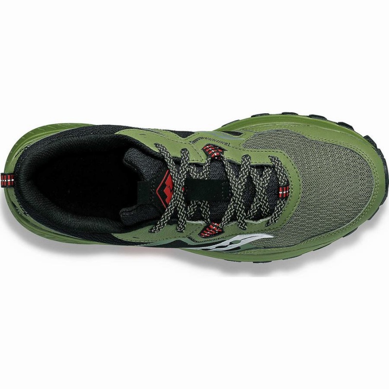 Khaki / Black Saucony Excursion TR16 Wide Men's Trail Running Shoes | Malaysia S16382-E65