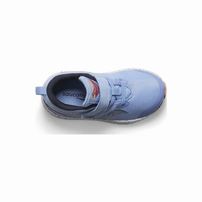 Light Blue Saucony Kinvara 14 A/C Jr. Sneaker Kids' Running Shoes | Malaysia S56429-B42