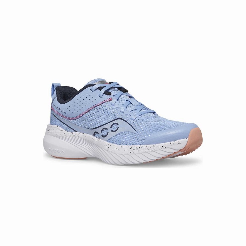 Light Blue Saucony Kinvara 14 Sneaker Kids' Running Shoes | Malaysia S73861-L10