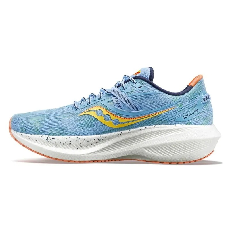 Light Blue / White Saucony Triumph 20 Men's Running Shoes | Malaysia S21750-W60