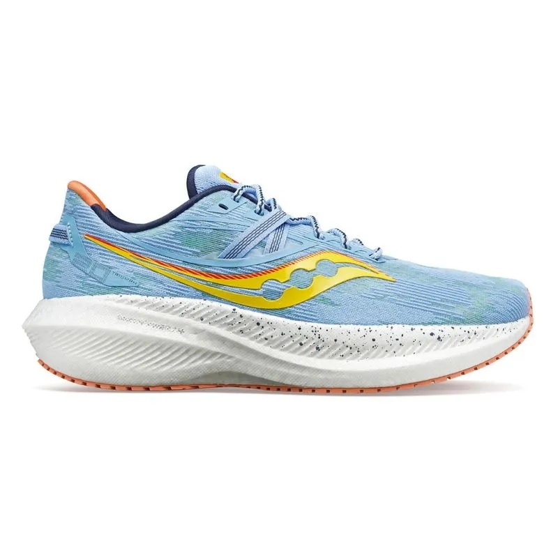 Light Blue / White Saucony Triumph 20 Men\'s Running Shoes | Malaysia S21750-W60