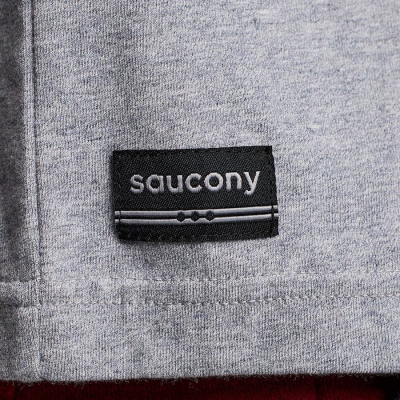 Light Grey Saucony Recovery Short Sleeve Women's T Shirts | Malaysia S54973-U38