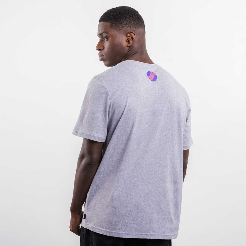 Light Grey Saucony X Frank Cooke Rested Men's T Shirts | Malaysia S73218-D36