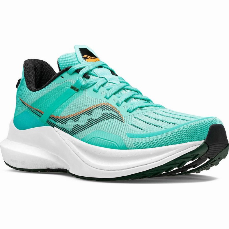 Mint Saucony Tempus Men's Running Shoes | Malaysia S90264-N81