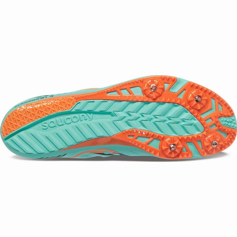 Mint / Black Saucony Endorphin 3 Spike Women's Track Spikes | Malaysia S32457-Q46