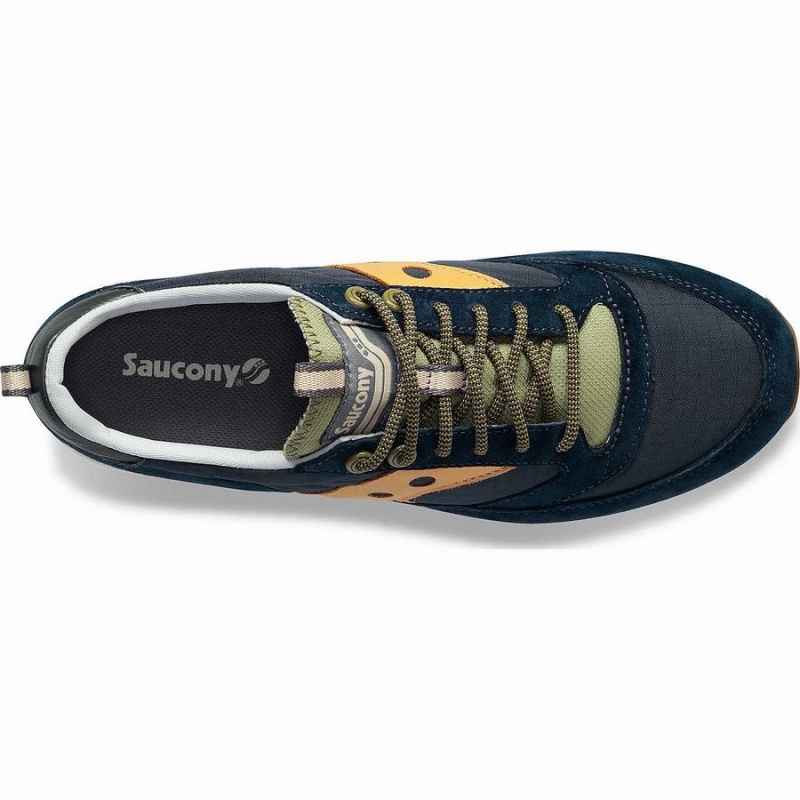 Navy Saucony Jazz 81 Peak Premium Men's Sneakers | Malaysia S14785-L46