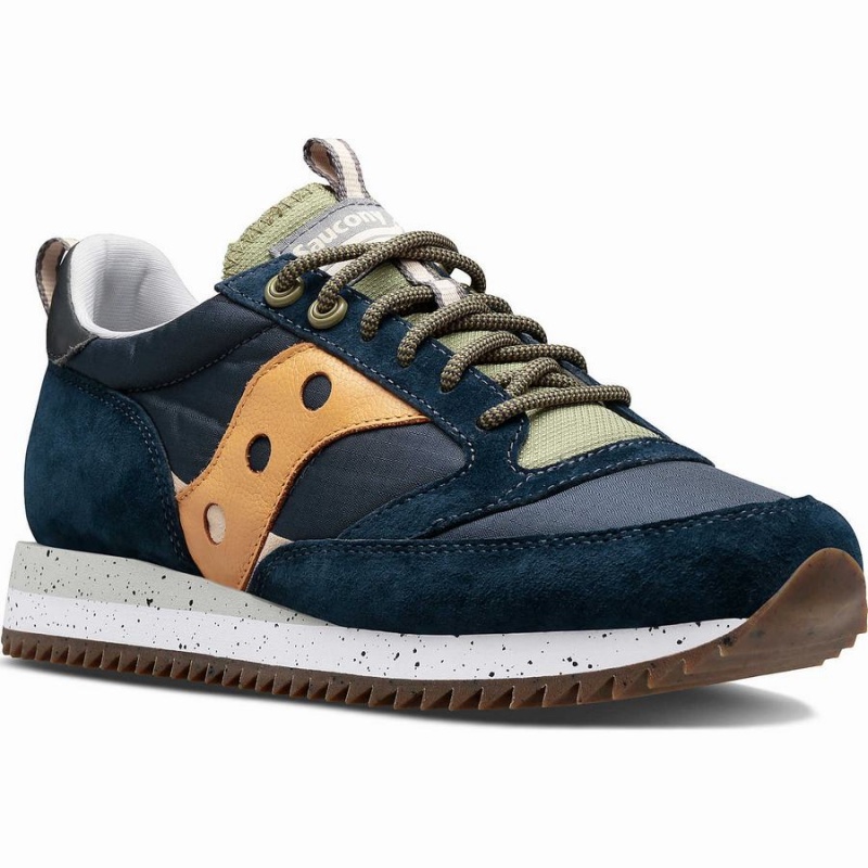 Navy Saucony Jazz 81 Peak Premium Men's Sneakers | Malaysia S14785-L46