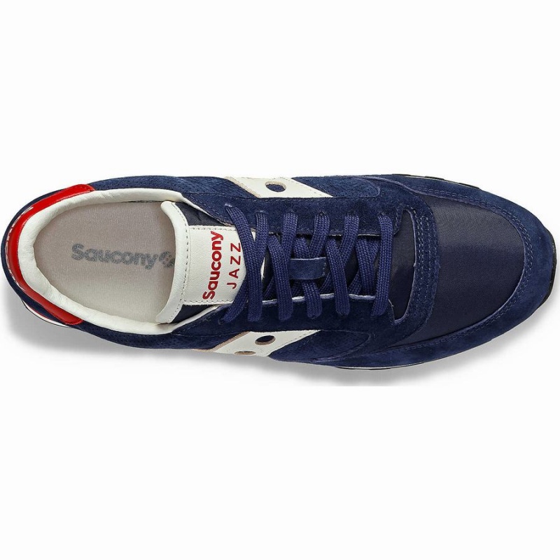 Navy Saucony Jazz Original Premium Men's Sneakers | Malaysia S71530-F61