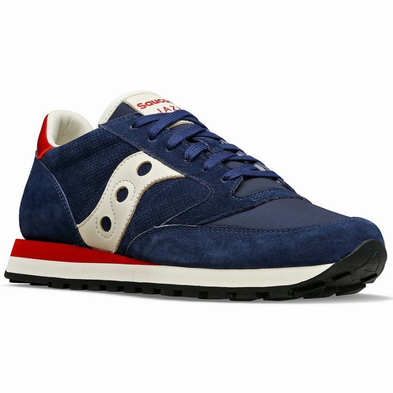 Navy Saucony Jazz Original Premium Men's Sneakers | Malaysia S71530-F61