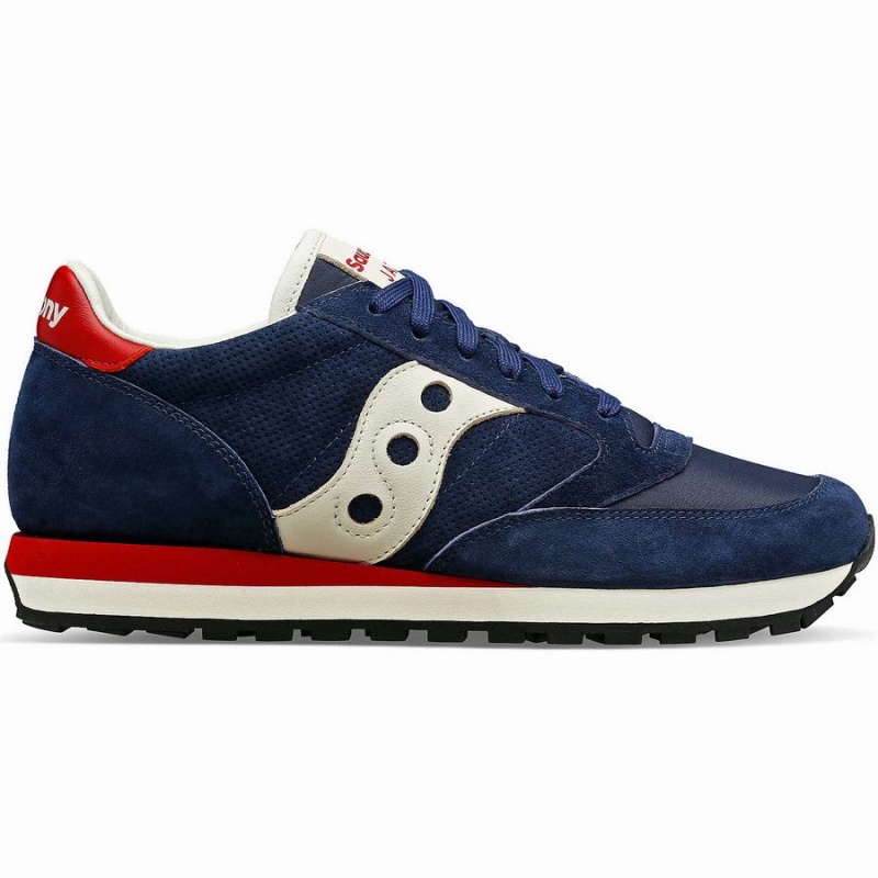 Navy Saucony Jazz Original Premium Men\'s Sneakers | Malaysia S71530-F61