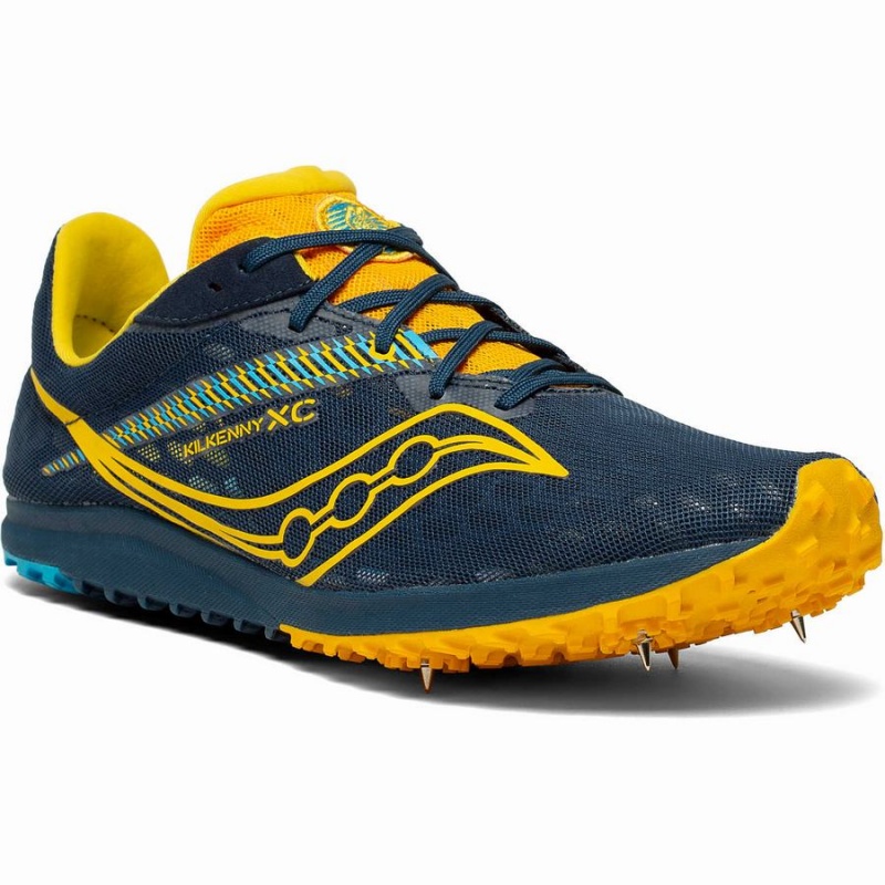 Navy Saucony Kilkenny XC9 Spike Men's Track Spikes | Malaysia S71548-A17