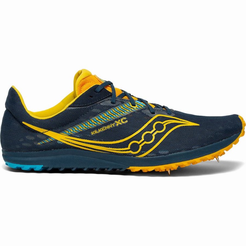 Navy Saucony Kilkenny XC9 Spike Men\'s Track Spikes | Malaysia S71548-A17