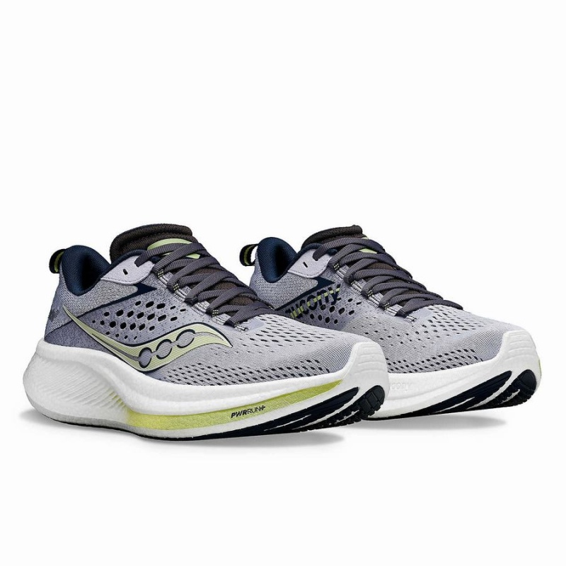 Navy Saucony Ride 17 Women's Running Shoes | Malaysia S06489-K80