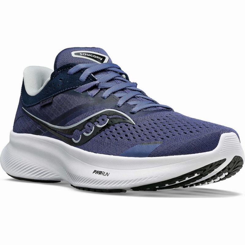 Navy / Black Saucony Ride 16 Women's Running Shoes | Malaysia S20716-T53