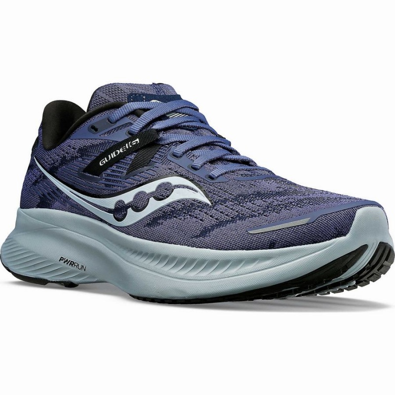 Navy / Blue Saucony Guide 16 Women's Running Shoes | Malaysia S53129-K95