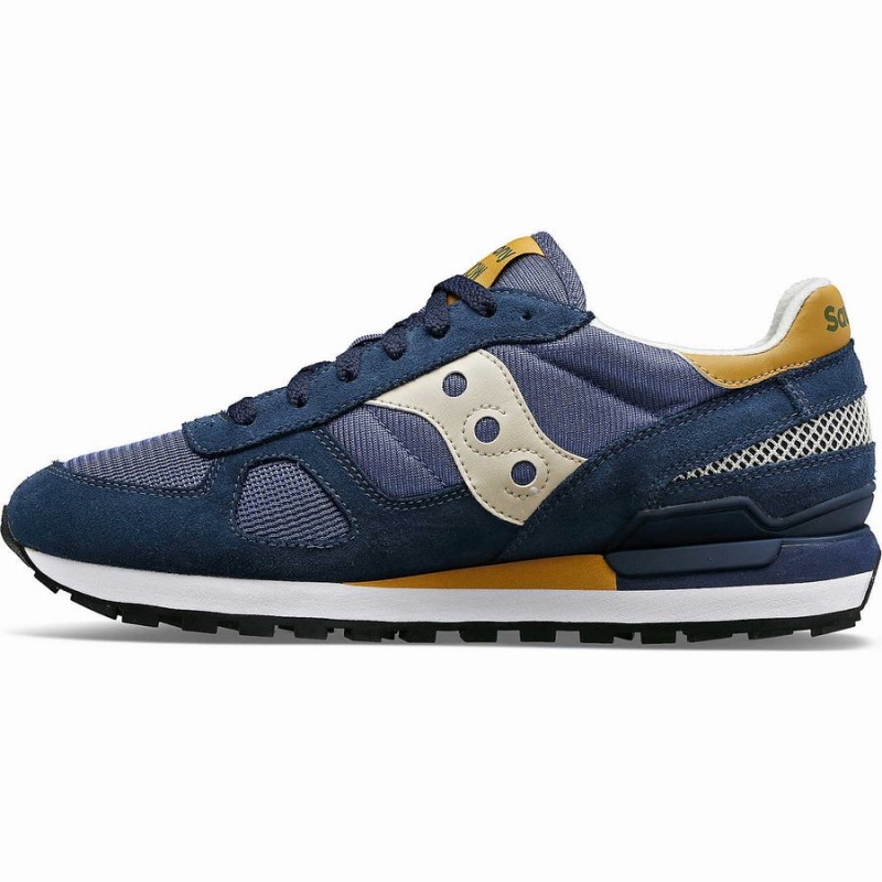 Navy / Brown Saucony Shadow Original Men's Sneakers | Malaysia S27985-G81