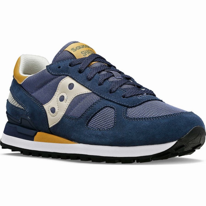 Navy / Brown Saucony Shadow Original Men's Sneakers | Malaysia S27985-G81